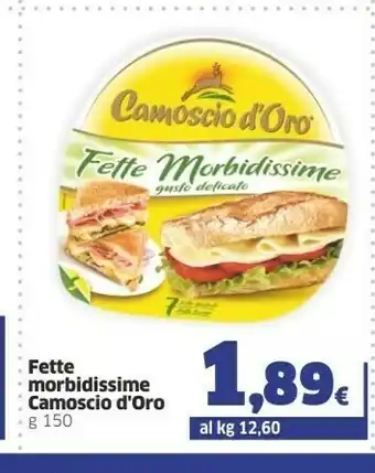 Sigma Camoscio D'Oro - Fette Morbidissime 150 G(ml) offerta