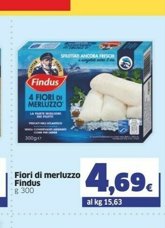 Sigma Findus 4 Fiori Di Merluzzo 300 G(ml) offerta