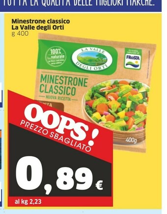 Sigma La Valle Degli Orti - Minestrone Classico offerta