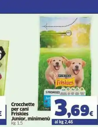 Sigma Purina Friskies Mini Menu Adulto Manzo 1,5 Kg offerta