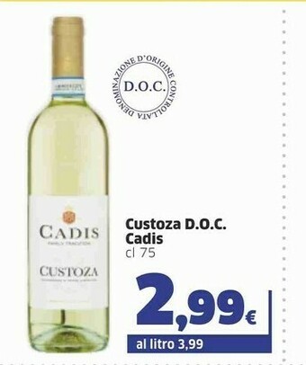 Sigma Cadis Custoza Doc offerta