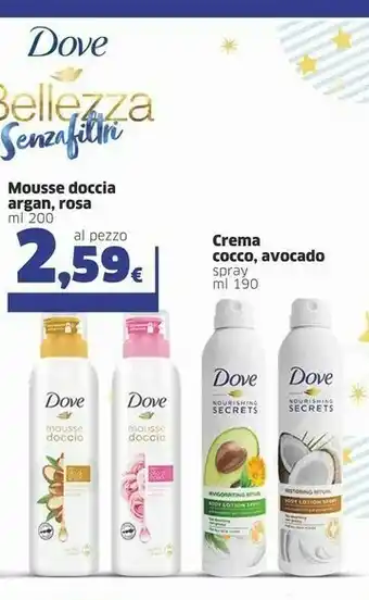 Sigma Dove Crema Cocco offerta