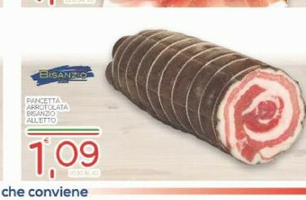 Vivo Supermercati Bisanzio Pancetta Arrotolata offerta