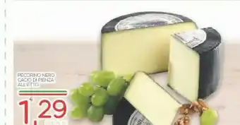 Vivo Supermercati Cacio Di Pienza Pecorino Nero offerta