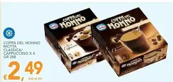 Vivo Supermercati Motta Coppa Del Nonno Classica 288 G(ml) offerta