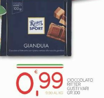 Ritter sport Cioccolato