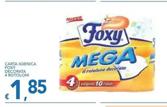 Vivo Supermercati Foxy Carta igienica offerta