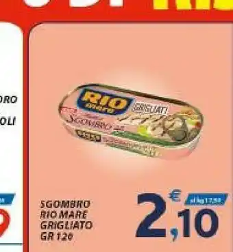 Vivo Supermercati Rio Mare Filetti Di Sgombro Grigliati Al Naturale 120 G(ml) offerta