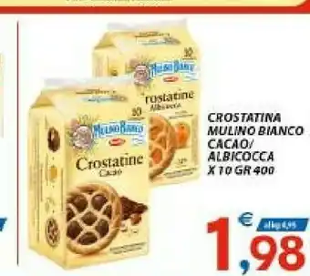 Vivo Supermercati Mulino Bianco Crostatina Albicocca 400 G(ml) offerta