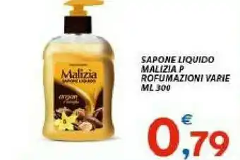 Malizia 8003510006410 300ml Sapone Liquido 1pezzo(i) Sapone
