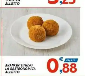 Vivo Supermercati La Gastronomica Arancini Di Riso offerta