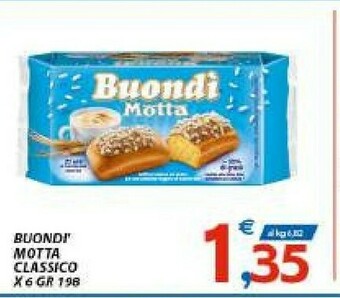Vivo Supermercati Motta Buondì 198 G(ml) offerta