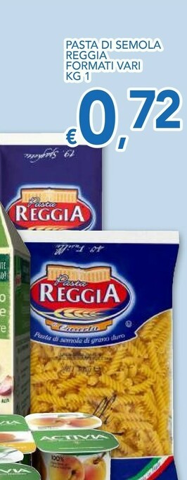 Vivo Supermercati Reggia Pasta Di Semola offerta