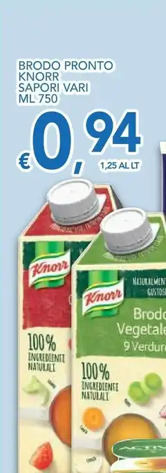 Vivo Supermercati Knorr Brodo Pronto offerta
