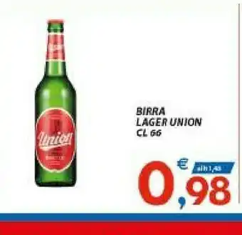 Vivo Supermercati Birra Lager Union offerta