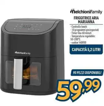 Sinergy melchionifamily FRIGGITRICE ARIA MARIANNA offerta