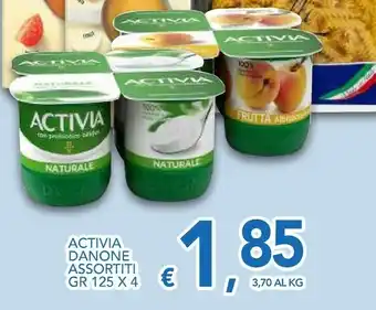 Vivo Supermercati Danone Activia Naturale 500 G(ml) offerta