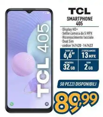 Sinergy TCL SMARTPHONE 405 offerta