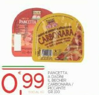 Vivo Supermercati Bechèr Pancetta offerta