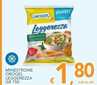 Vivo Supermercati Orogel Leggerezza Minestrone 750 G(ml) offerta