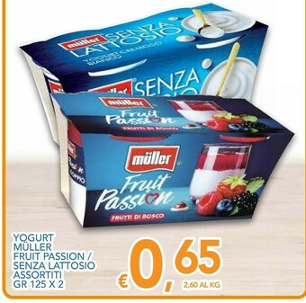 Vivo Supermercati Muller Yogurt offerta