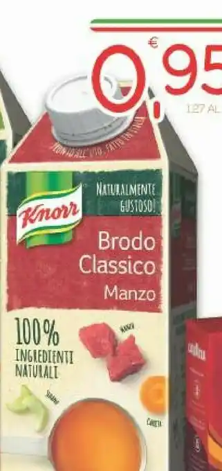 Vivo Supermercati Knorr Brodo Classico Manzo 750 G(ml) offerta