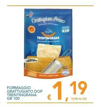 Vivo Supermercati Trentingrana Formaggio offerta