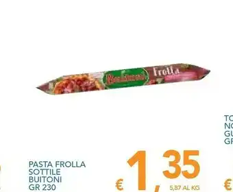 Vivo Supermercati Novarese Pasta sfoglia offerta