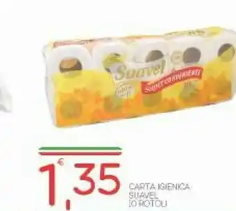 Vivo Supermercati Suavel Carta Igienica 10 Rotoli offerta