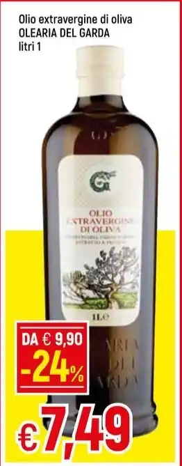 Famila Superstore Olio extravergine di oliva OLEARIA DEL GARDA litri 1 offerta