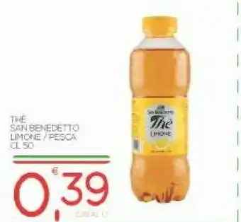 Vivo Supermercati San Benedetto Thè Al Limone 500 G(ml) offerta