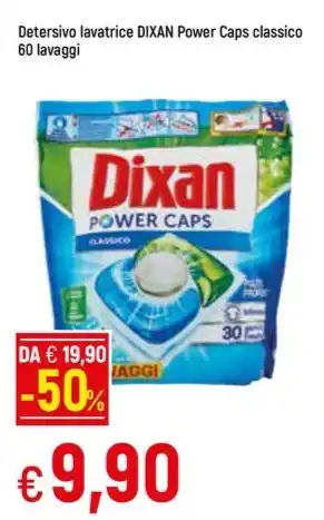 Famila Superstore Detersivo lavatrice DIXAN Power Caps classico 60 lavaggi offerta