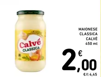 Spazio Conad MAIONESE CLASSICA CALVÉ 450 ml offerta