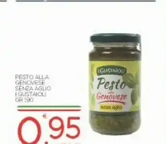 Vivo Supermercati I Gustaioli - Pesto Alla Genovese Senza Aglio 190 G(ml) offerta