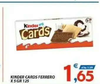 Vivo Supermercati Ferrero Kinder Cards offerta
