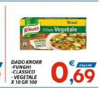 Vivo Supermercati Knorr Dado Vegetale 100 G(ml) offerta