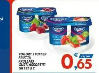 Vivo Supermercati Stuffer Yogurt Frutta Frullata offerta