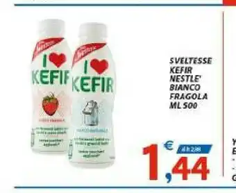 Vivo Supermercati Nestlè Sveltesse Kefir Bianco Fragola offerta