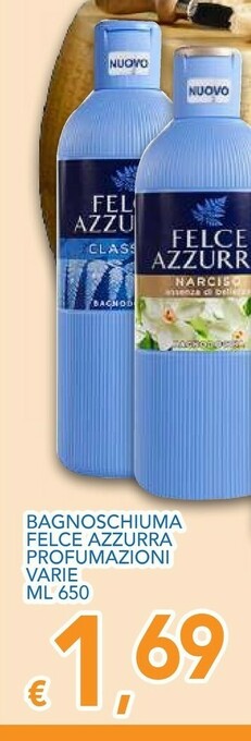 Vivo Supermercati Felce Azzurra Bagnoschiuma offerta