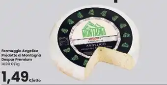 Interspar Formaggio Angelico Prodotto di Montagna Despar Premium offerta