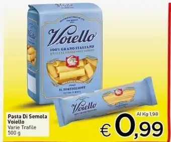 Crai Pasta Di Semola Voiello Varie Trafile 500 g offerta