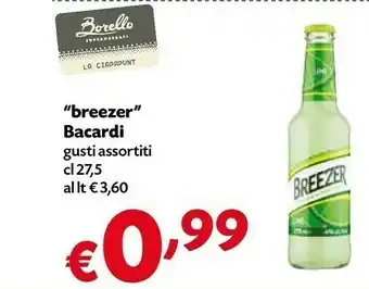 Bacardi Breezer Lime 275 G(ml)