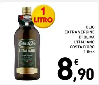 Spazio Conad OLIO EXTRA VERGINE DI OLIVA L'ITALIANO COSTA D'ORO 1 litro offerta