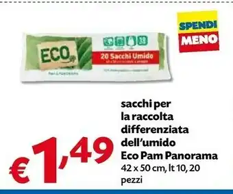 Borello Supermercati Pam Panorama Sacchi Per La Raccolta Differenziata offerta