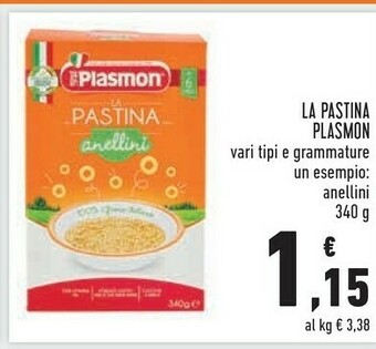 Conad Plasmon La Pastina offerta