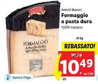 Lidl Antichi Maestri Formaggio a pasta dura offerta