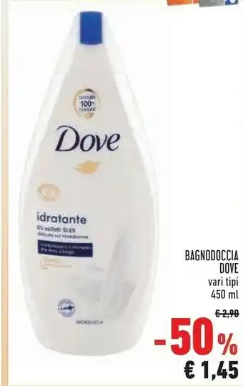 Conad Dove Bagnodoccia Idratante offerta