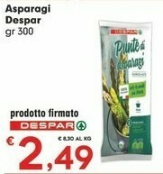 Despar Despar Asparagi offerta
