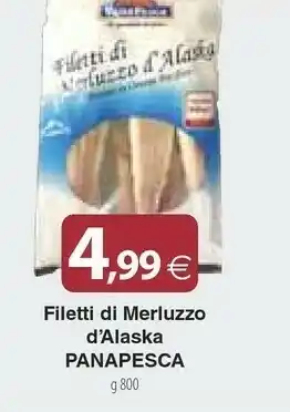 Docks Cash&Carry Panapesca Filetti Di Merluzzo D'alaska offerta