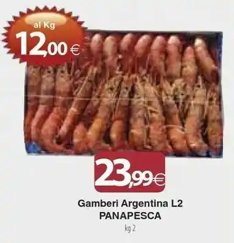 Docks Cash&Carry Panapesca Gamberi Argentina offerta